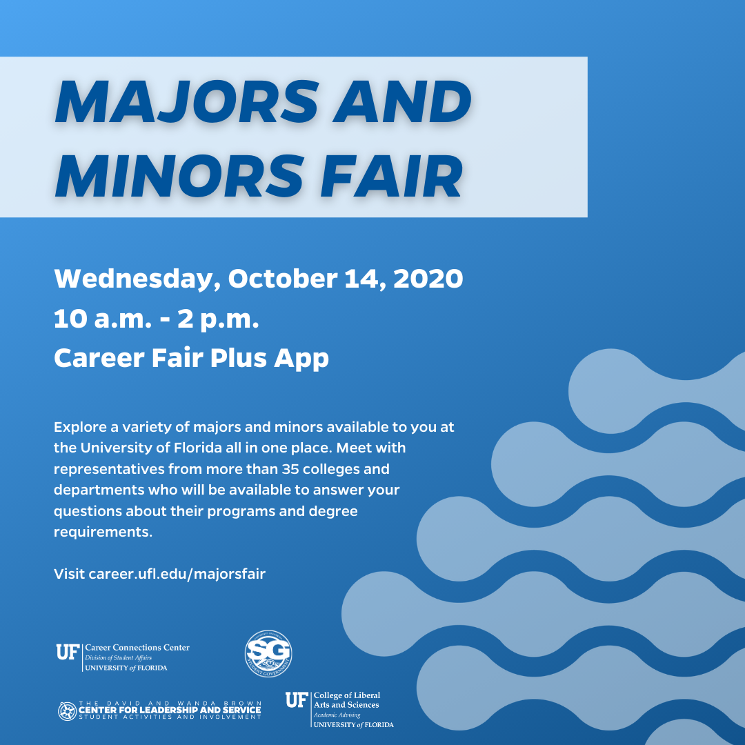UF's Majors and Minors Fair will be Oct. 14