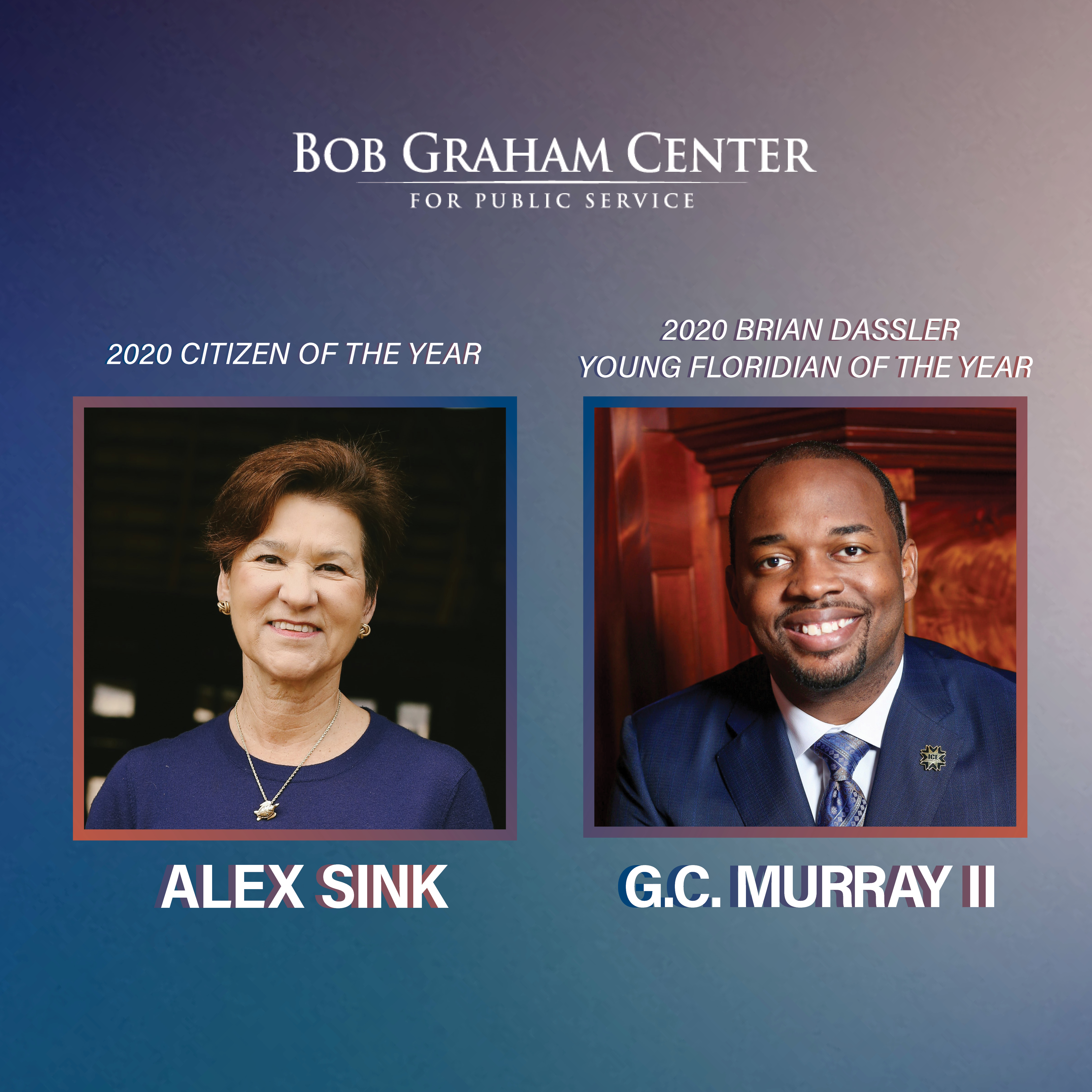 alex sink and gc murray to receive awards