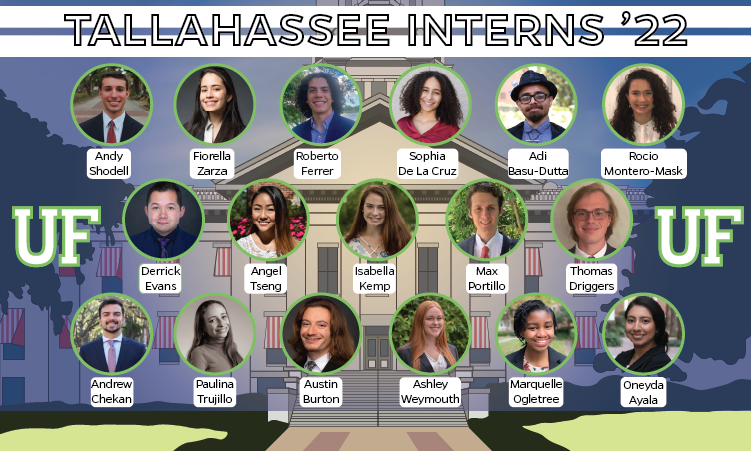Seventeen students make up the Class of 2022 Tallahassee Interns